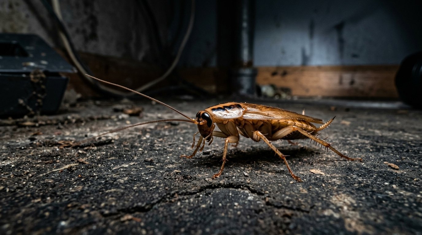 Targeted German cockroach extermination inspection